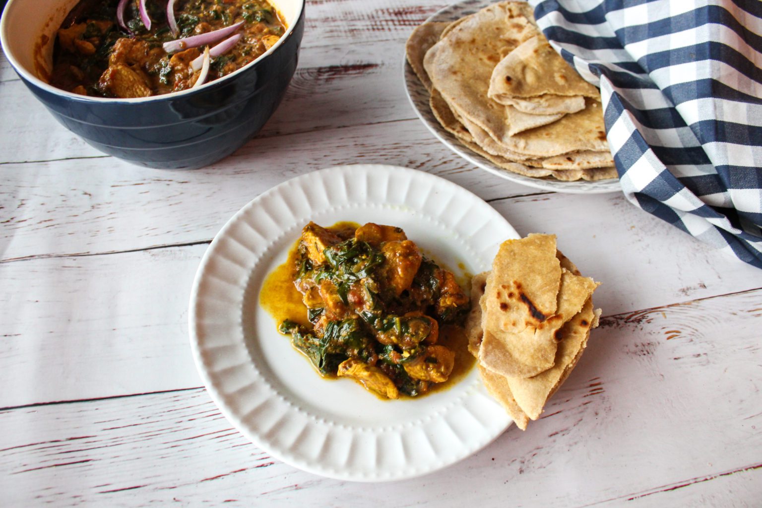 Palak Chicken: Chicken and Spinach Curry