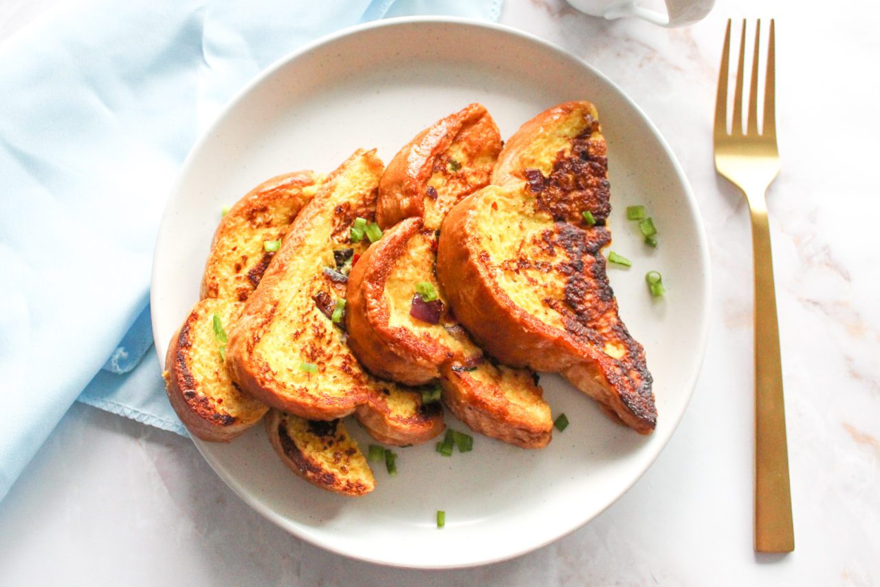 Masala French Toast Quick and Easy Indian Breakfast The Spice Mess