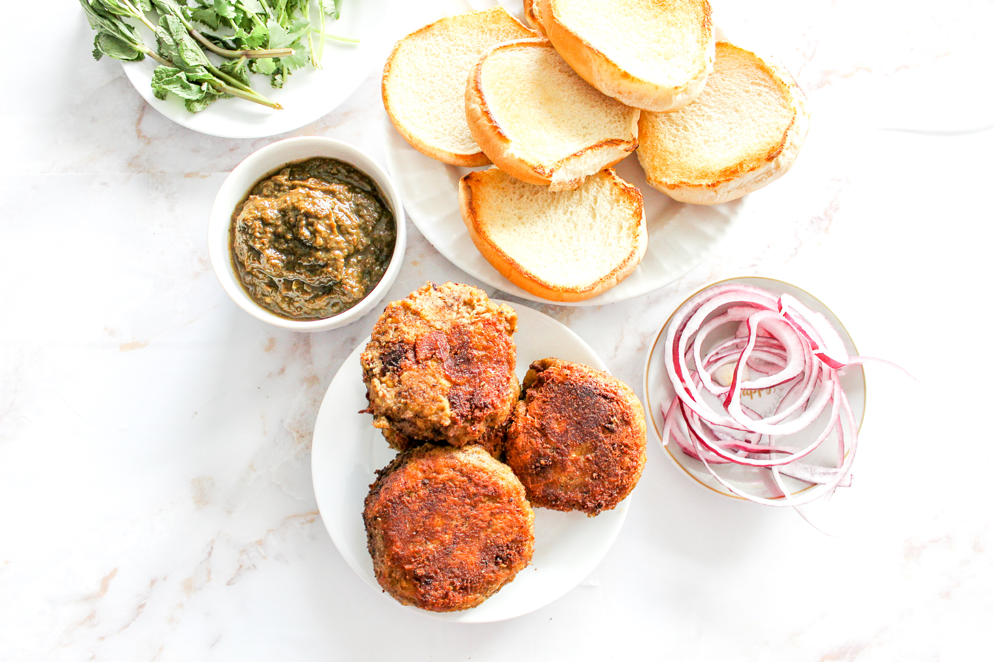 Karachi Bun Kabab and Chutney The Spice Mess