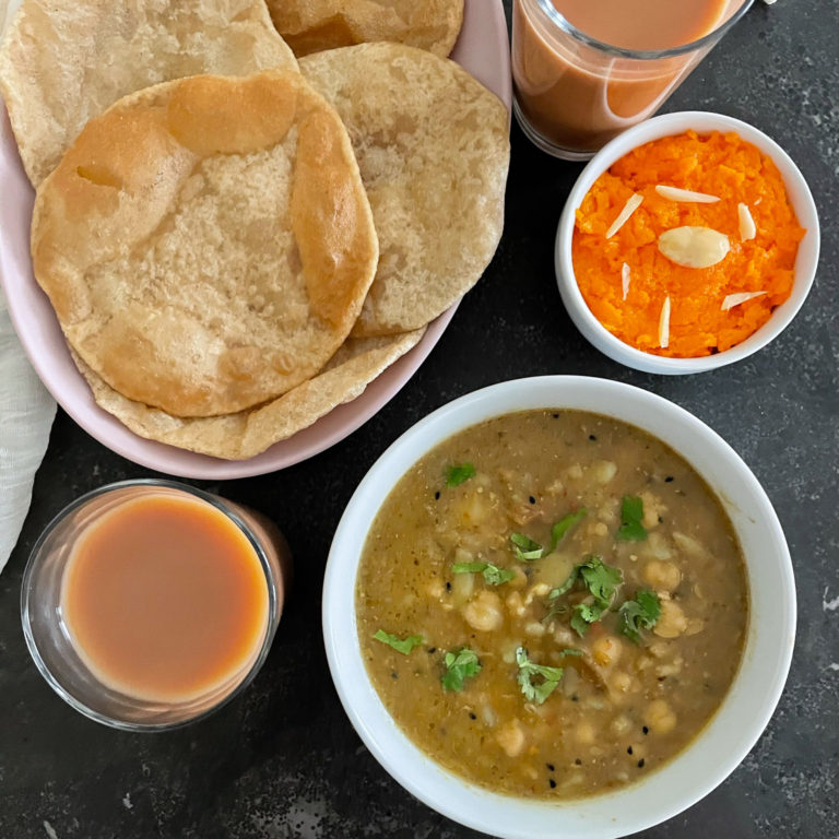 Halwa Puri Cholay: A Classic Pakistani Brunch