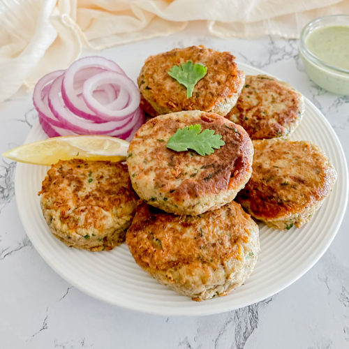 Chicken Shami Kabab: Chicken and Lentil Patties