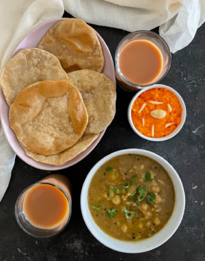 Puri - Puffy Deep-Fried Bread