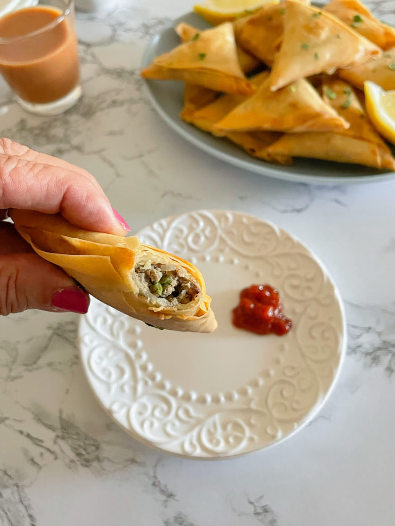 Simply fabulous keema spring roll pastry samosas, using leftovers – Cooking  with Mr Fitz