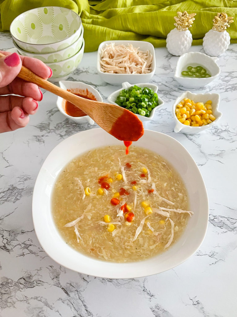 Chicken Corn Soup (雞肉玉米湯)